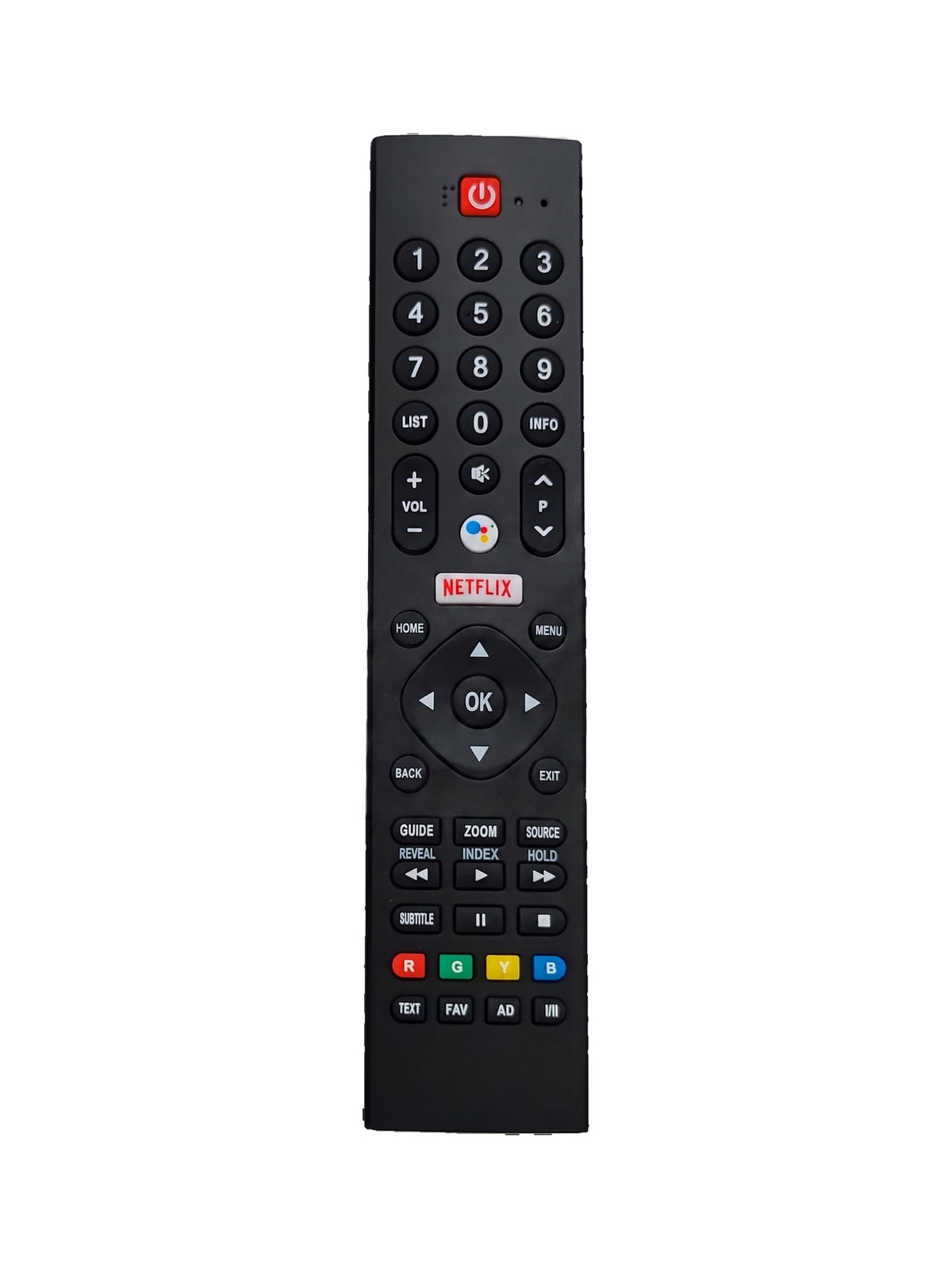 Panasonic PN-V1 voice afstandsbediening voor Android TV (vervangend) - voorkant