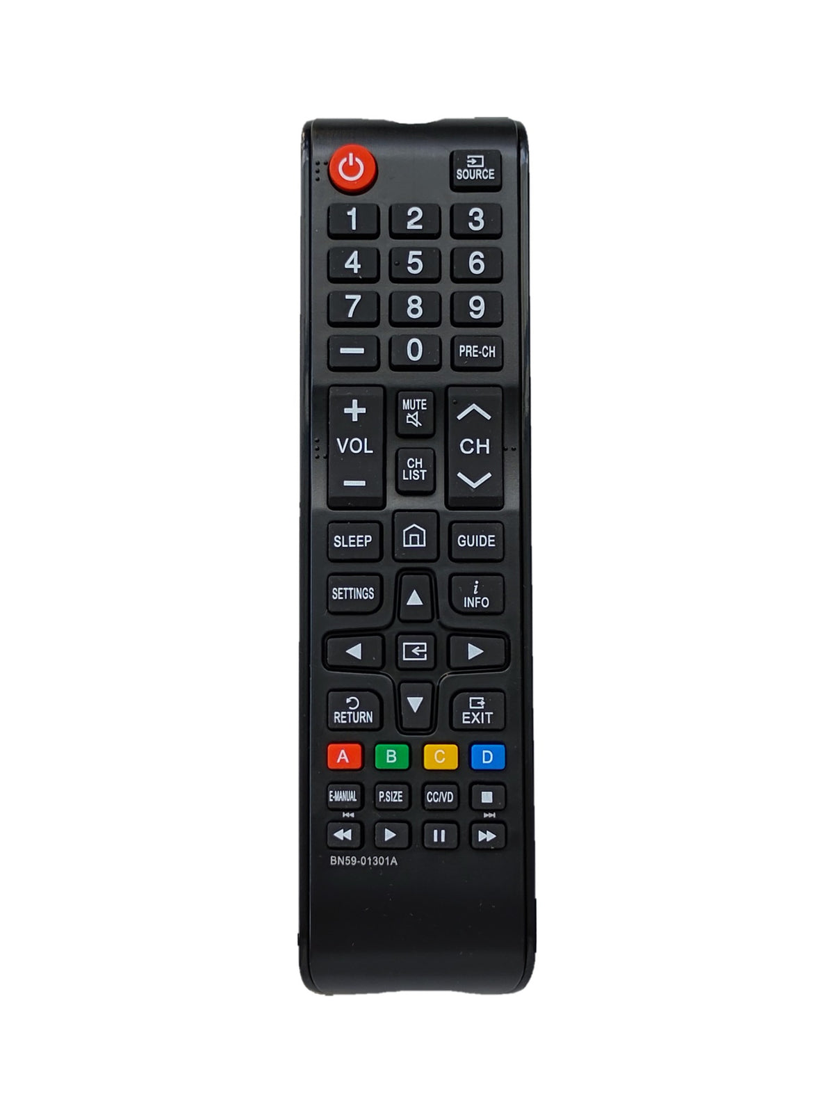 Samsung BN59-01301A afstandsbediening (vervangend) - voorkant
