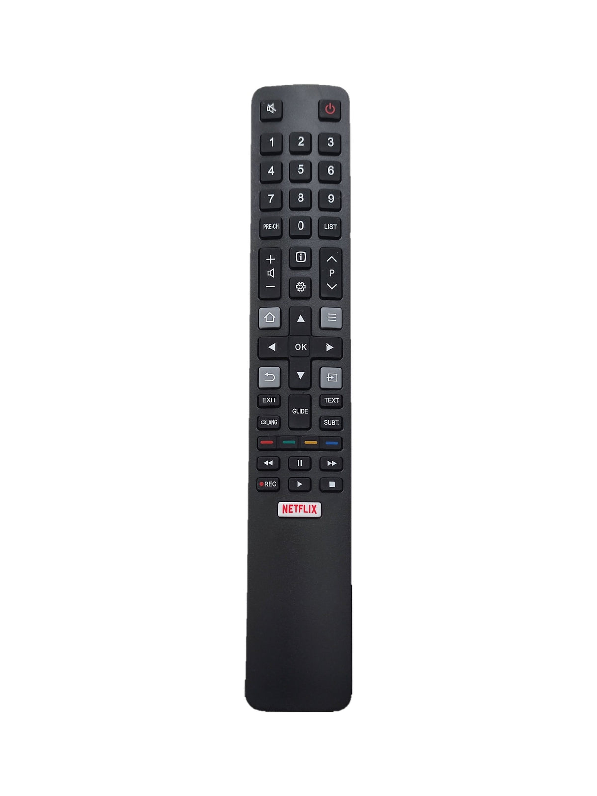 TCL RC802N afstandsbediening (vervangend) - voorkant