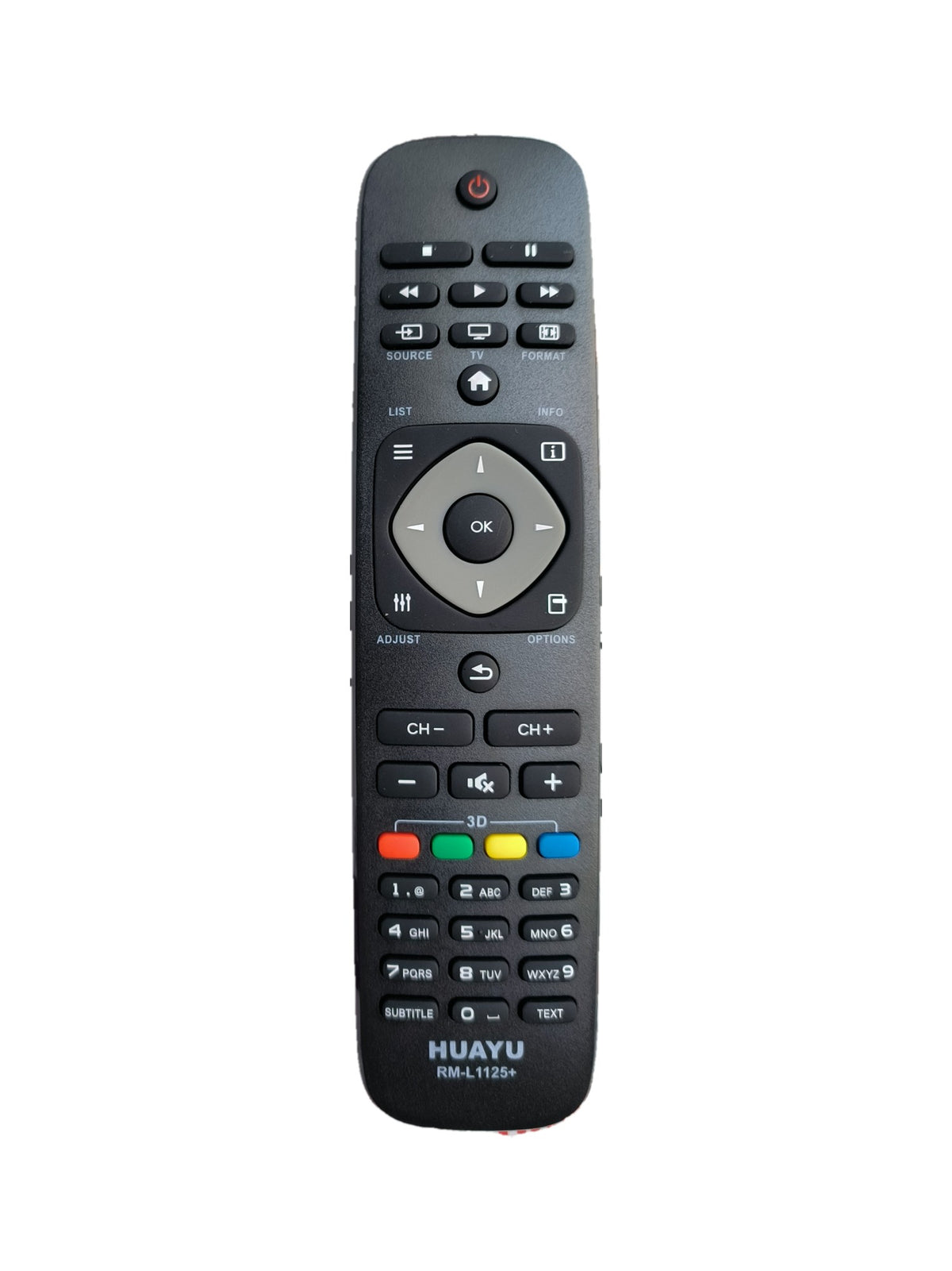 Philips RM-L1125+ afstandsbediening (vervangend) - voorkant