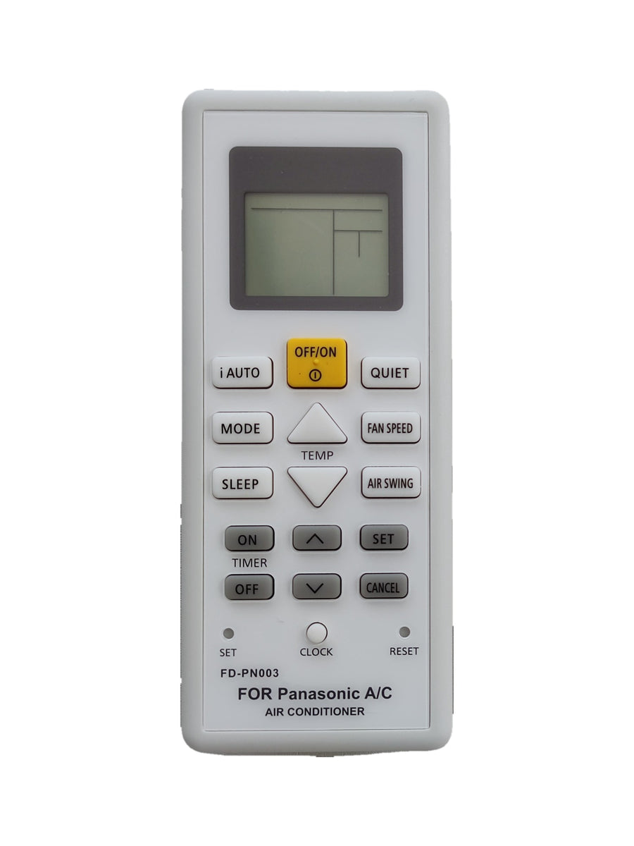 Panasonic FD-PN003 airco afstandsbediening (vervangend) - voorkant