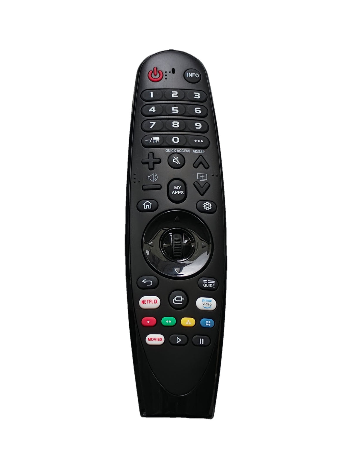 LG MR20GA afstandsbediening zonder voice (vervangend) - voorkant
