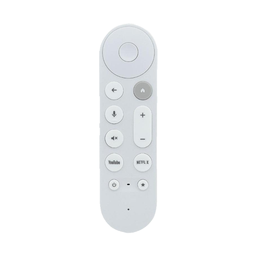Google TV Streamer GA05662 voice afstandsbediening (vervangend) - voorkant