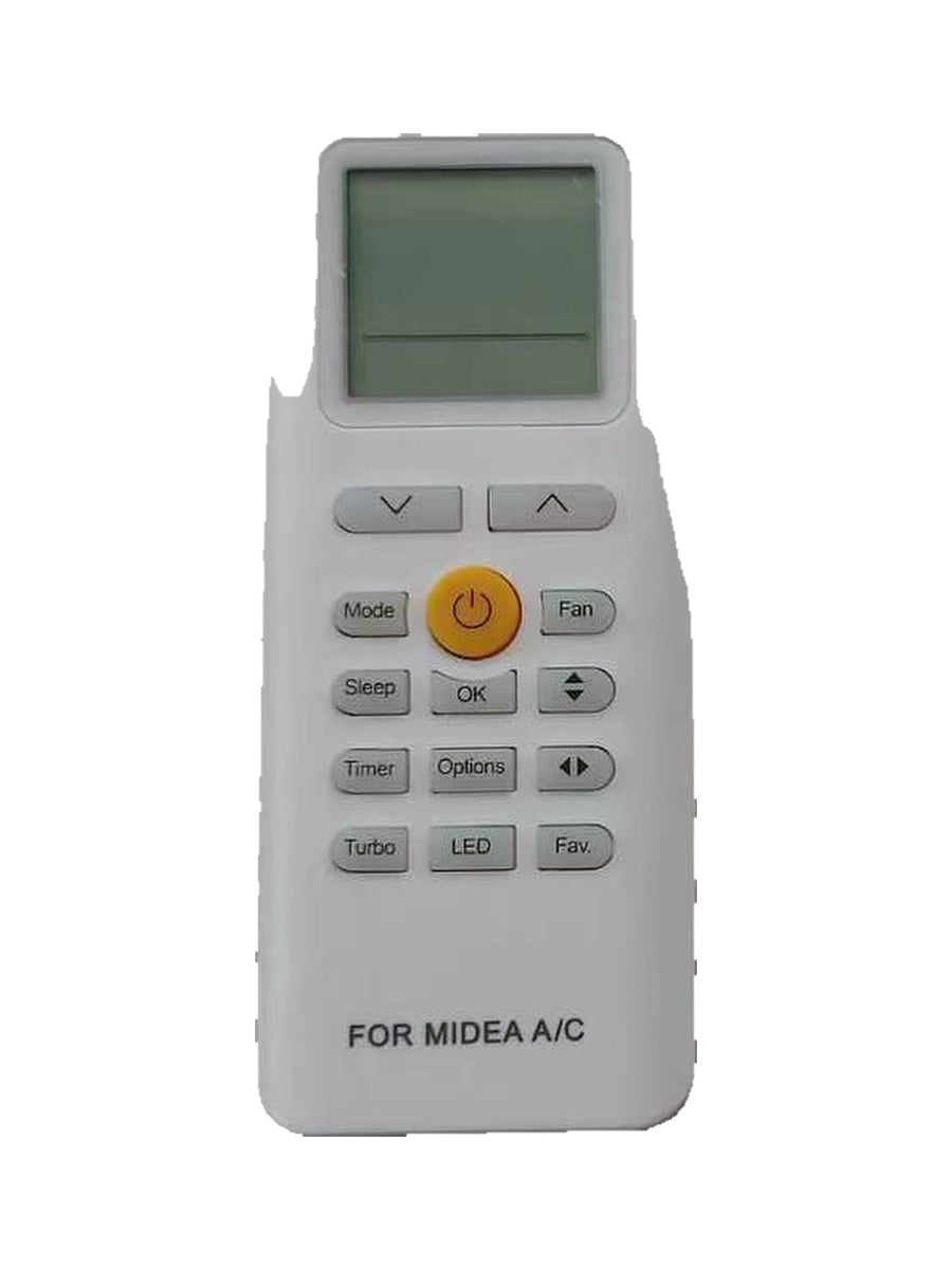 Midea RG70C airco afstandsbediening (vervangend) - voorkant