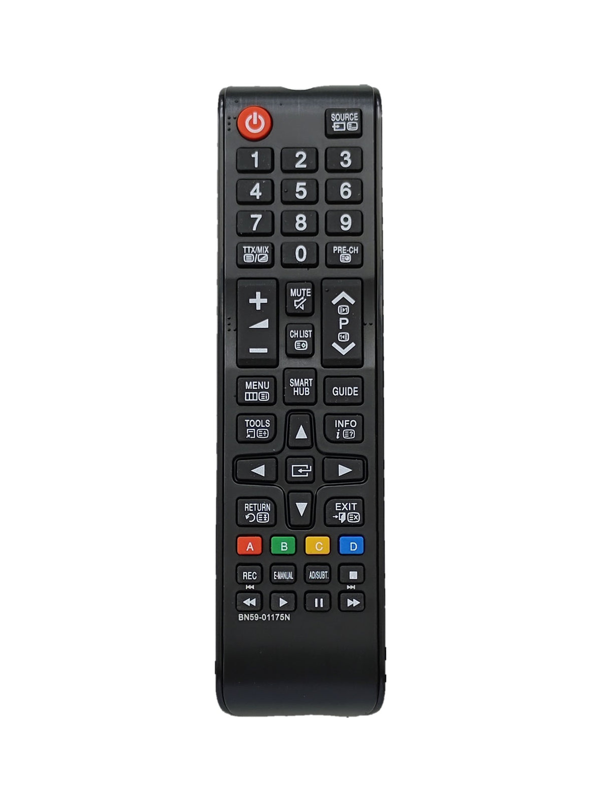 Samsung BN59-01175N afstandsbediening (vervangend) - voorkant