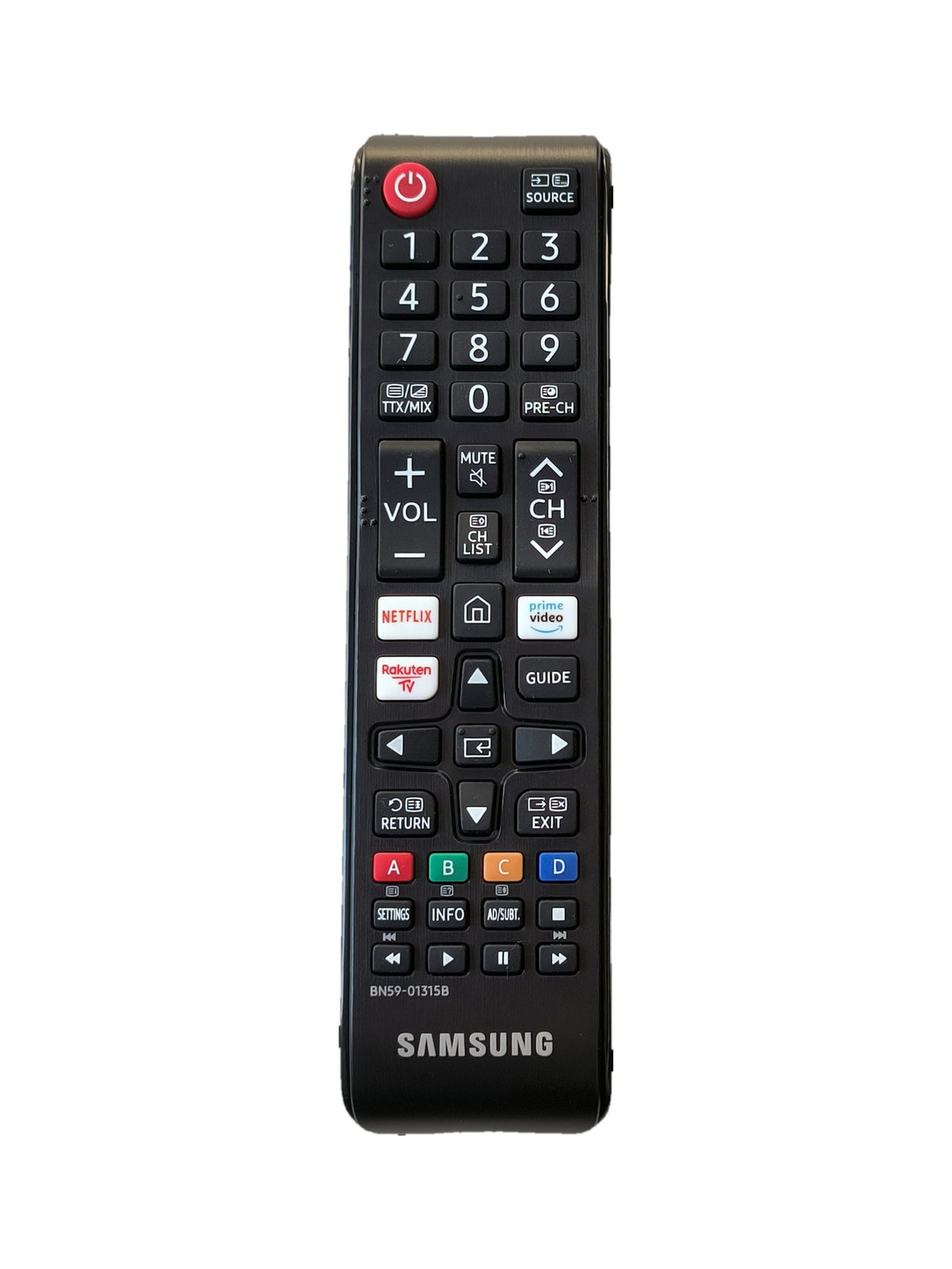 Samsung BN59-01315B afstandsbediening (vervangend) - voorkant