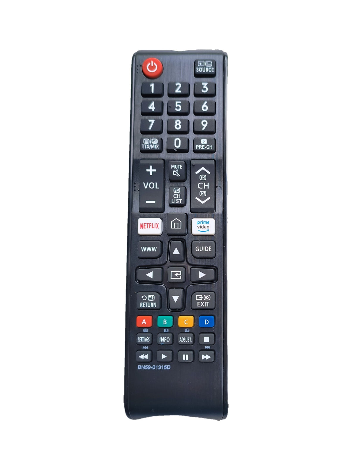 Samsung BN59-01315D afstandsbediening (vervangend) - voorkant