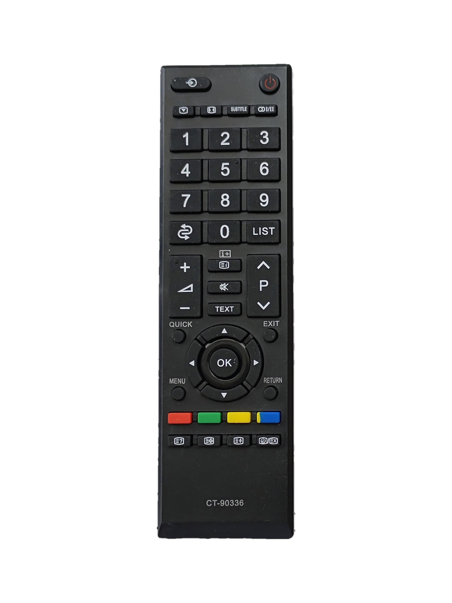 Toshiba CT-90336 afstandsbediening (vervangend) - voorkant