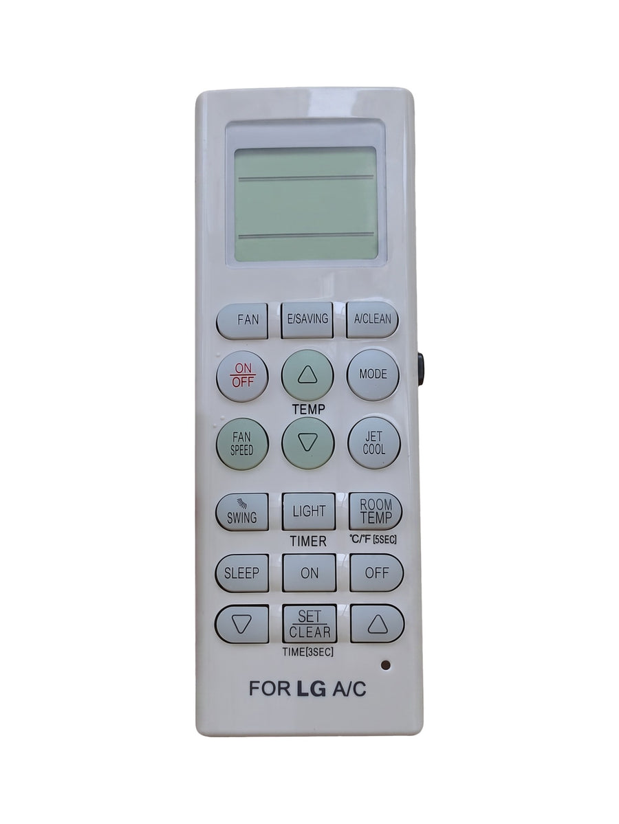 LG FZD-LG1012 airco afstandsbediening (vervangend) - voorkant