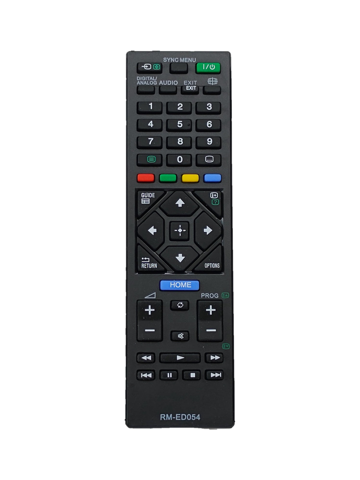 Sony RM-ED054 afstandsbediening (vervangend) - voorkant