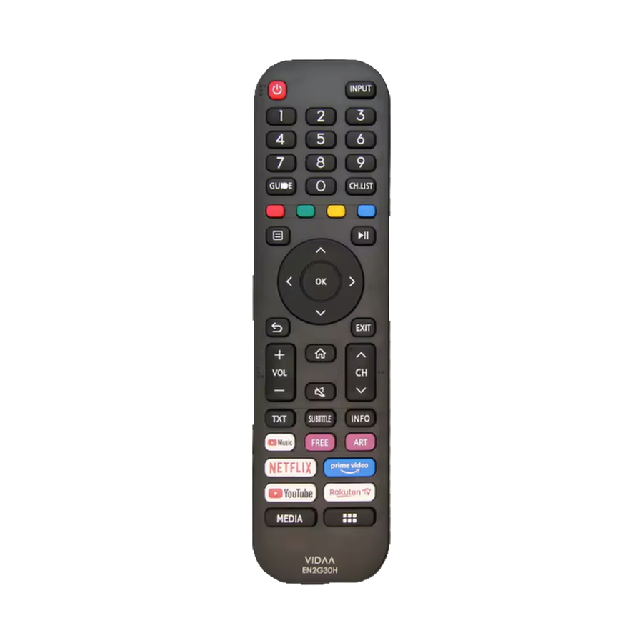 Hisense EN2G30H tv-afstandsbediening (vervangend) - voorkant