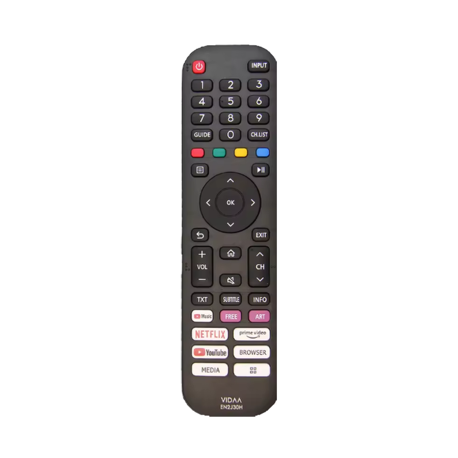 Hisense EN2J30H tv-afstandsbediening (vervangend) - voorkant