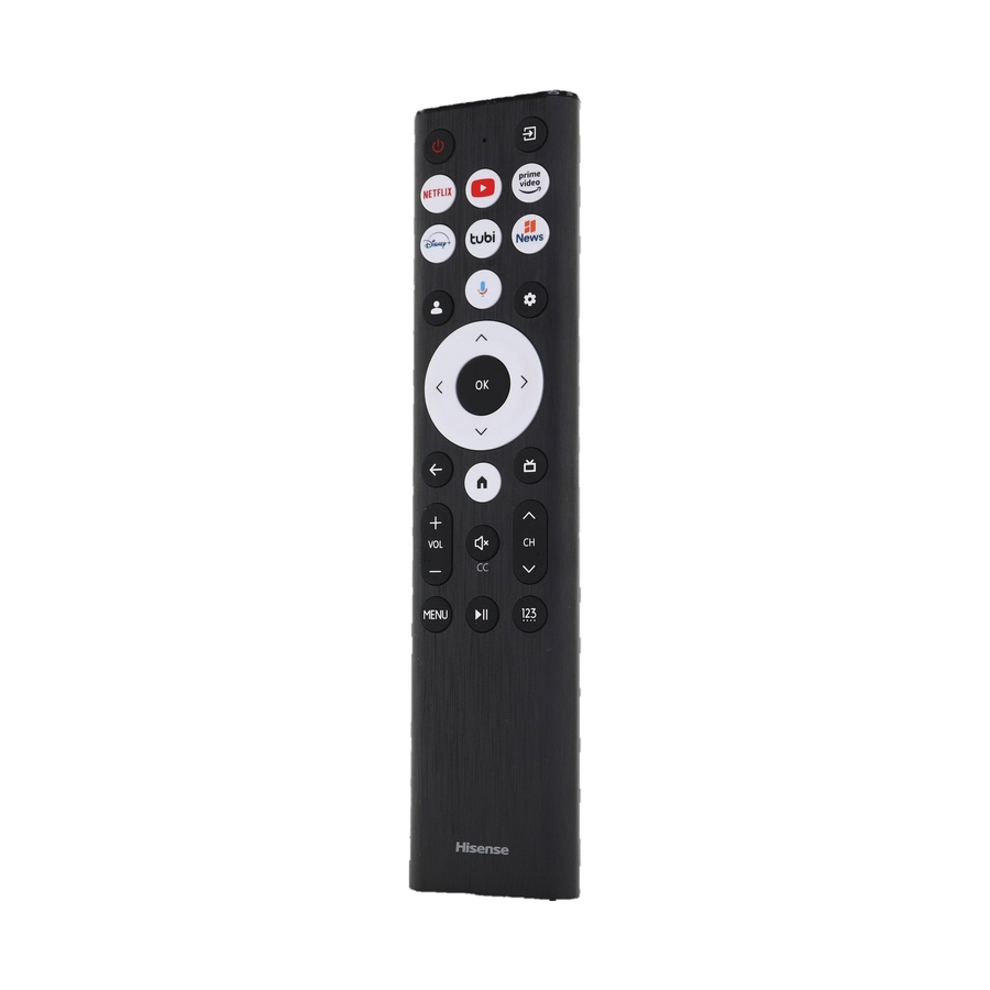 Hisense ERF6G80H voice-afstandsbediening (vervangend) - voorkant