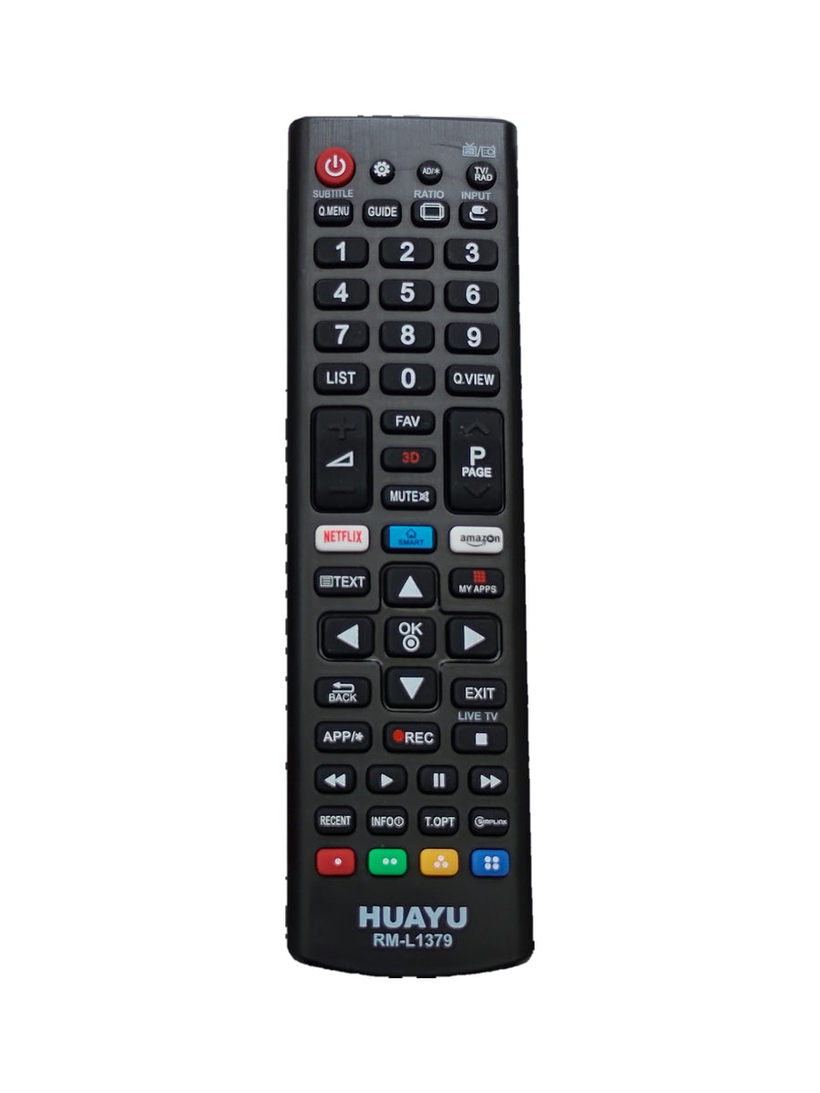 LG RM-L1379 afstandsbediening met Netflix-knop (vervangend) - voorkant