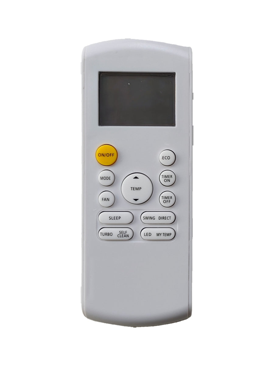 Midea RG57A7 airco afstandsbediening (vervangend) - voorkant