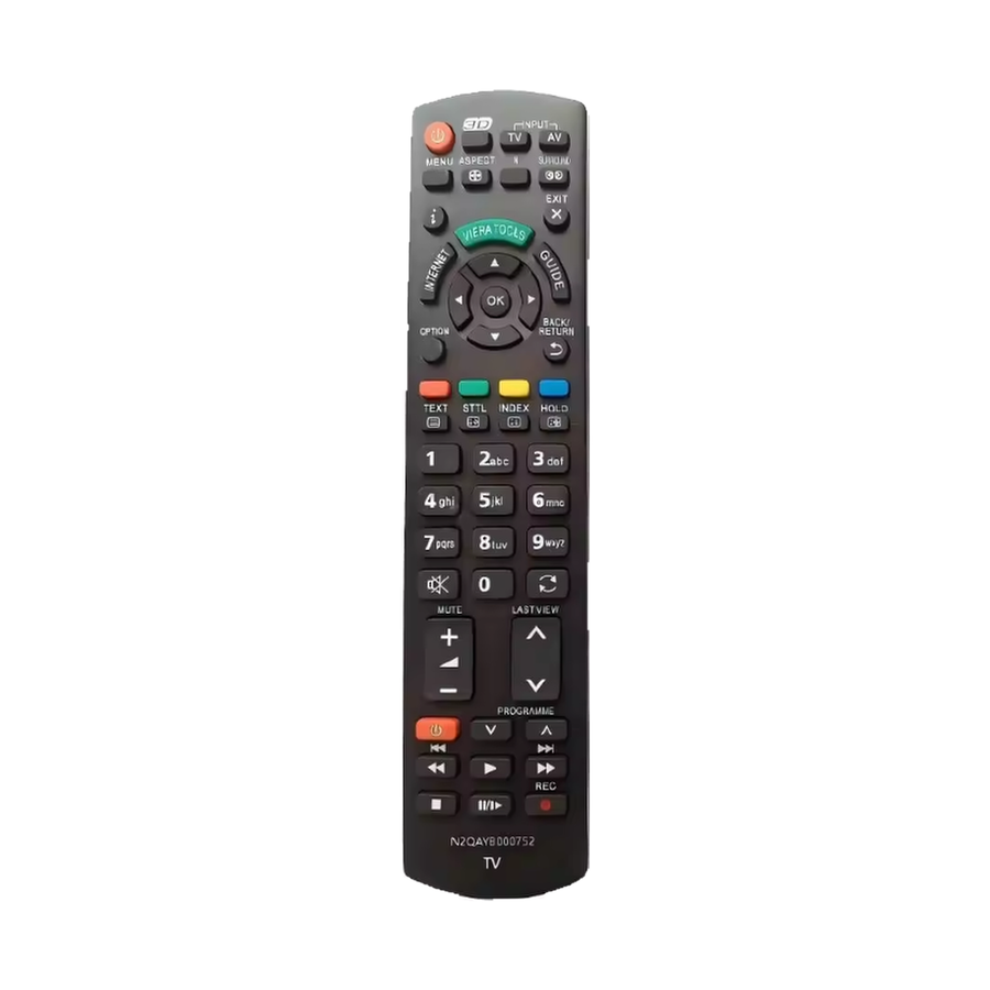 Panasonic N2QAYB000752 afstandsbediening (vervangend) - voorkant
