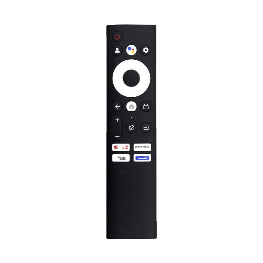 Skyworth TC9012 (RHA-T2) voice afstandsbediening (vervangend) - voorkant