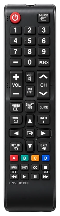 Vervangende afstandsbediening voor Samsung BN59-01199F